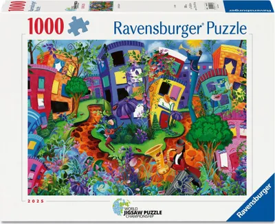 Produktbild von Erwachsenenpuzzle 1000 Teile - Marienkäferweg
