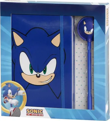 Produktbild von Karactermania Sonic Tagebuch Mit Stift Durchsichtig  Durchsichtig One Size