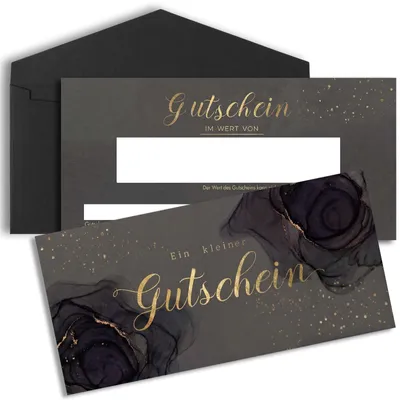 Image de Solidchoice - Coffret de 50 cartes-cadeaux avec enveloppes, valable pour divers services