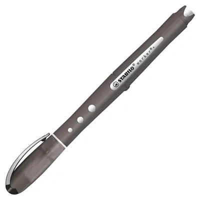 Produktbild von STABILO worker colorful Tintenroller 0,5 mm, Schreibfarbe: schwarz, 1 St.