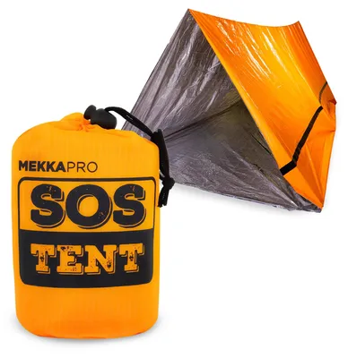 Obrázok produktu pre Námorný stan pre 2 osoby, vyrobený z materiálu Mylar, vodeodolný a odolný voči vetru, určený na outdoorové použitie