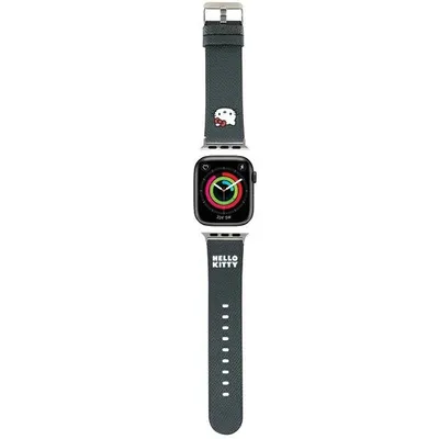 Image de Hello Kitty Pasek Hkawmpgkhk Apple Watch 38/40/41Mm Czarny/Black Strap Kitty Head