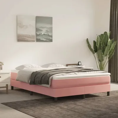Produktbild von Taschenfederkernmatratze Rosa 140x220x20 cm Samt - Sonstige Matratzen CC24843
