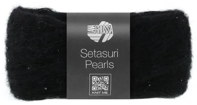 Produktbild von Lana Grossa - Setasuri Pearls 0216 schwarz