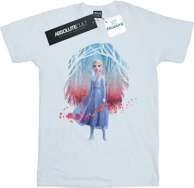 Produktbild von Disney - "Frozen 2 Find The Way" T-Shirt für Damen BI24353 (XXL) (Weiß)