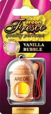 Produktbild von Original Areon FRESCO Autoparfüm Duftdose Duftbaum Lufterfrischer Vanille Bubble