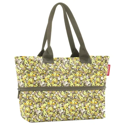 Produktbild von reisenthel shopper e1, Einkaufstasche, Tragetasche, Tasche, Polyestergewebe, Viola Yellow, 12 L, RJ2031