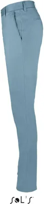 Produktbild von SOL'S Damen Satin Stretch Hose High Waist Jeggings Röhre Jeans, Größe:42, Farbe:Creamy Dark Blue
