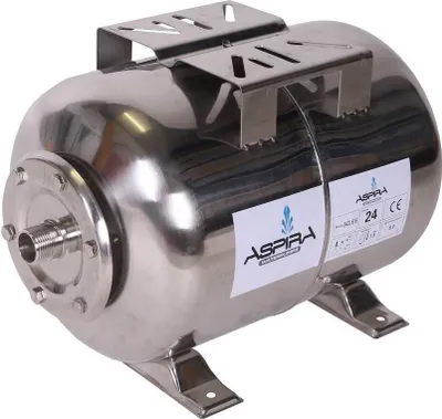 Zdjęcie produktu dla Zbiornik cylindryczny 1" 24L cylinder pompa pozioma platforma Zbiornik pojemnik