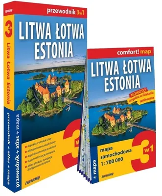 Immagine prodotto di Lituania, Lettonia, Estonia. Guida turistica 3 in 1. Edizione 2026