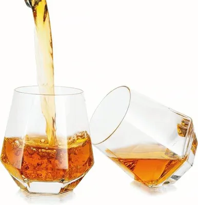 Immagine prodotto di Set esclusivo di bicchieri da whisky, 2 pezzi, 300 ml, Loodvrij