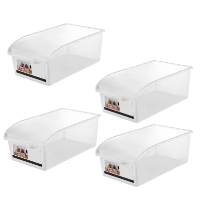 Produktbild von Gefrierschrank-Organizer-Behälter,Kühlschrank-Aufbewahrungsbox,Kühlschrank-Organizer-Behälter,Klarer Kühlschrank-Organizer,Klarer Kühlschrank-Organizer aus Kunststoff,Kühlschrank-Organizer-Behälter
