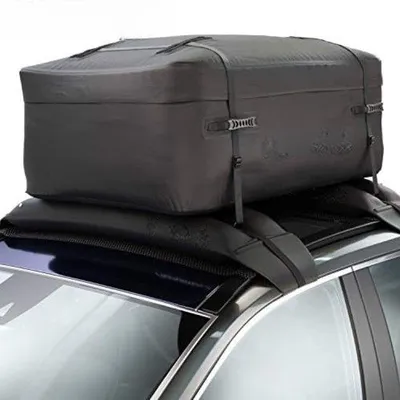 Productafbeelding van Famanu dakbox, inklapbaar - 400 liter, waterdicht, met draagset