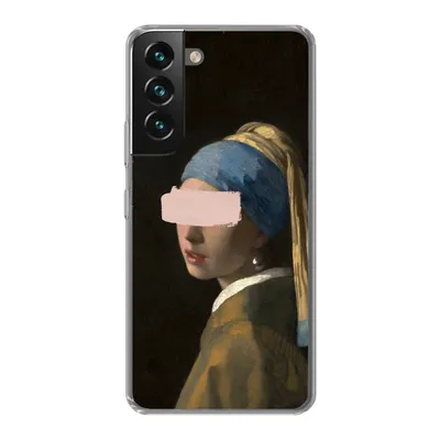 Produktbild von MuchoWow® Handyhülle Schutzhülle Hülle für Samsung Galaxy S22 Das Mädchen mit dem Perlenohrring - Vermeer - Gemälde Silikon Softcase Handy Hülle - Mobiltelefonhülle