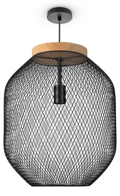 Produktbild von Pendelleuchte Esszimmerlampe Korblampen Metall Hängelampe Küche Industrie E27