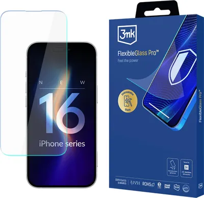Obrázok produktu pre 3mk - FlexibleGlass ochranné sklo pre iPhone 16 Pro Max - číre