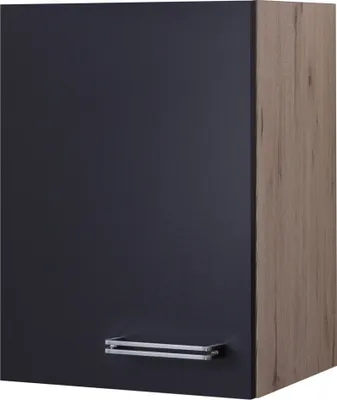 Produktbild von Flex Well Hängeschrank Santo BxTxH 40 x 32 x 55 cm anthrazit matt zerlegt Anschlag reversibel 00011028