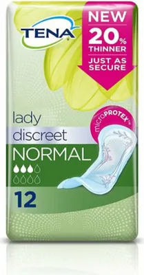 Imagen del producto de Tena Lady Normal, discretas, 12 unidades