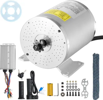 Image de SucceBuy 3000W Kit moteur à courant continu sans balais 72V 4900tr/min avec régulateur de vitesse