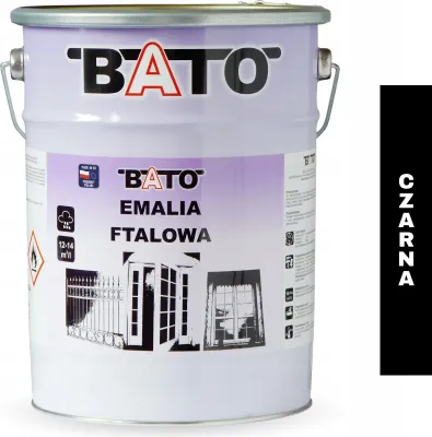 Zdjęcie produktu dla Emalia Ftalowa Czarna Ral 9005 5L