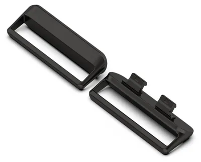 Produktbild von INF Zinklegierungs Anschluss Huawei Band 11 Ersatz 2er Set 2.08cm x 1.8cm Schwarz