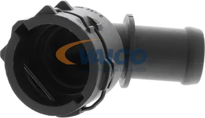 Produktbild von VAICO V10-3539 Kühlmittelflansch für VW Golf VII Schrägheck (5G1, BQ1, BE1, BE2) Wasserflansch