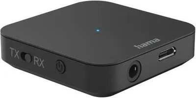 Produktbild von Hama BT-Senrex, Bluetooth, 3,5 mm, 10 m, Schwarz, Akku, Lithium Polymer (LiPo)