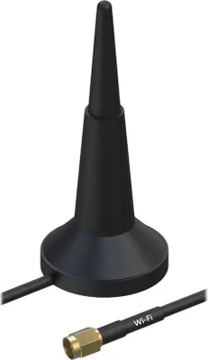 Immagine prodotto di TELTONIKA PR1KRD30 - 3 dBi - 2,4-2,5/5,1-5,95 GHz - 50 Ohm - RP-SMA - Maschio - Polarizzazione verticale
