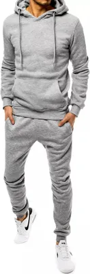 Produktbild von Dstreet Mens Trainingsanzug Jewan hellgrau M