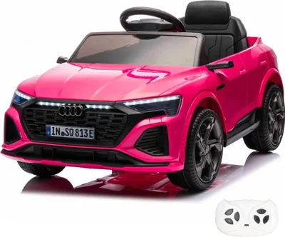 Immagine prodotto di Auto elettrica per bambini 12V - Audi SQ8 e-Tron - da 1 a 5 anni - con telecomando - Rosa