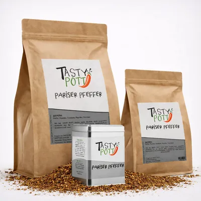 Produktbild von Tasty Pott Pariser Pfeffer Mix - im Beutel - 250g