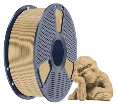 Produktbild von Sunlu PLA Wood Filament, 1,75mm, 1kg - Farbton: Wood Maple