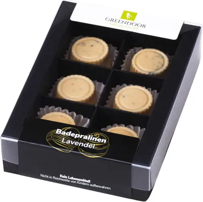 Produktbild von GREENDOOR Geschenk Set Badepralinen Lavendel