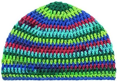 Produktbild von Gründl 3394-27 100 g Knäuel, Visione Strickgarn Häkelgarn, Grün, Blau und Rot