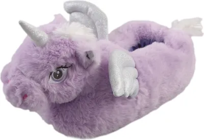 Produktbild von SAM's Damen Hausschuhe Einhorn Calinda , Lila Flieder, 35/37