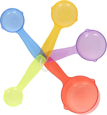 Immagine prodotto di Set di 5 misurini trasparenti e colorati