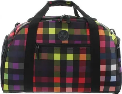 Produktbild von Franky Reisetasche Reisegepäck Sporttasche Dufflebag RT34 L Multi collor check