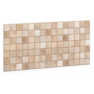 Produktbild von 3D Wandpaneele PVC Holzoptik | Gebleichter Holzbalken | 20 Platten ca. 10 m² | Wandverkleidung für Wohnzimmer, Küche & Bad | DIY Montage