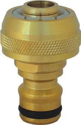 Bradas 0277 Irrigatore Circolare In Ottone, Portata 50 M, Attacco 1", Regolabile, 5 Bar Di Pressione, 74,9 L/min