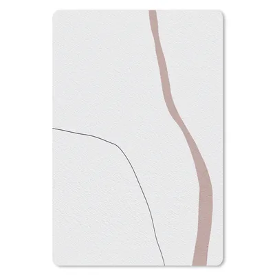 Produktbild von MuchoWow® Mauspad Mousepad Linie - Pastell - Gestaltung 40x60 cm - Mousepads - Maus Mat - Pad - Mausunterlage - Schreibtisch Accesoire