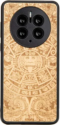 Produktbild von Holzhülle Bewood Bewood Huawei Mate 50 Pro Aniegre Aztekischer Kalender