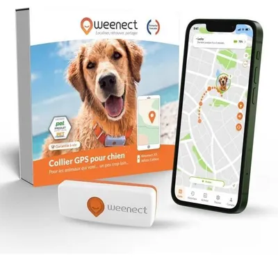 Immagine prodotto di GPS Tracker for Dogs - Weenect XS (White Edition 2023)