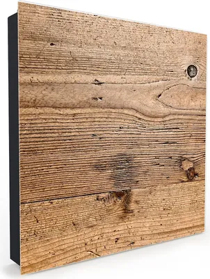 Produktbild von Nachbildung-Schlüsselkasten, Magnetpinnwand und Memoboard mit Glasfront Motiv Holz Panel