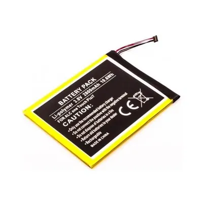 Produktbild von Akku für Alcatel TLP028AD Li-Pol 3,8 Volt 2800 mAh schwarz.