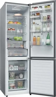 Produktbild von Haier 2D 60 Series 1 PRO HDPR1620ANPK, 409 l, SN-T, 7 kg/24h, A, Fresh Zone Fach, Edelstahl
