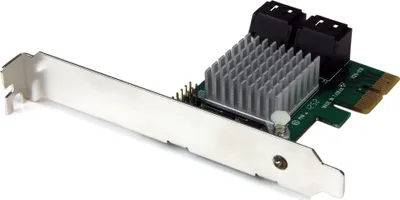 Zdjęcie produktu dla StarTech.com PEXSAT34RH, SATA, Serial ATA III, PCI Express, 0, 1, 10, JBOD, 6 Gbit/s, Marvell - 88SE9230, 48 bit