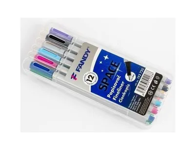 Immagine prodotto di Pennarello Space 12 colori - Fandy