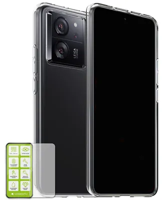 Image de Étui en silicone pour Xiaomi 13T / 13T Pro, étui en verre H9