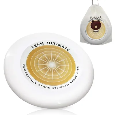 Image de Frisbee pour l'extérieur, 175 g, modèleUltimate, rotatif, idéal pour les loisirs et le sport