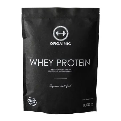 Produktbild von ORGAINIC Whey Protein, 1000 g Beutel